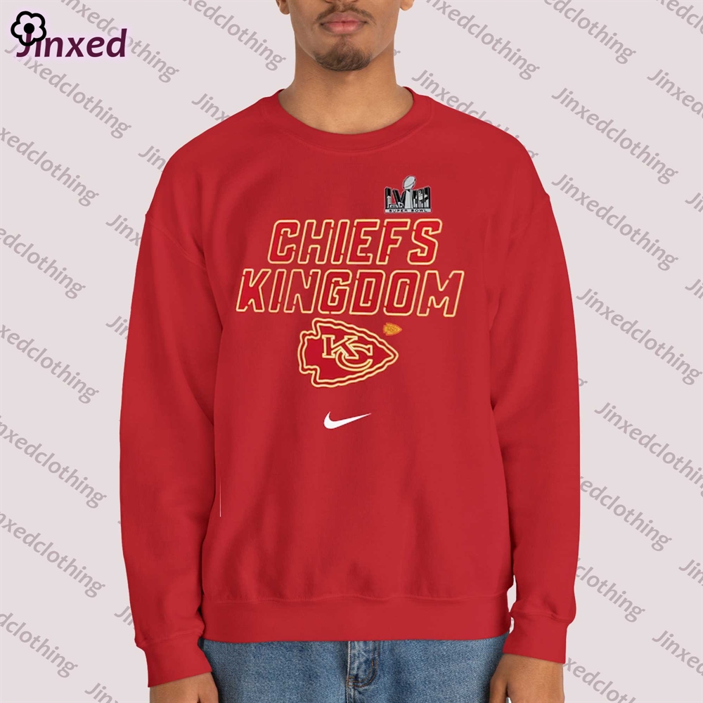 Official Kansas City Chiefs Nike Youth Super Bowl Lviii Local T-shirt Sweatshirt 